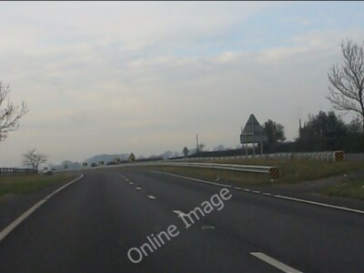 Foto 6x4 A41 auf der Aychley Farm Willaston \/SJ5935 Armco viel wie das Dual c2012