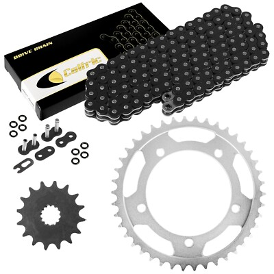 #ad #ad Black O Ring Drive Chain amp; Sprockets Kit for Suzuki GSX R1000 GSXR1000 2001 06 $99.55