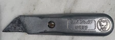 VINTAGE RED DEVIL TOOLS UK55 ALUMINUM UTILITY BOX CUTTER WITH FIXED BLADE