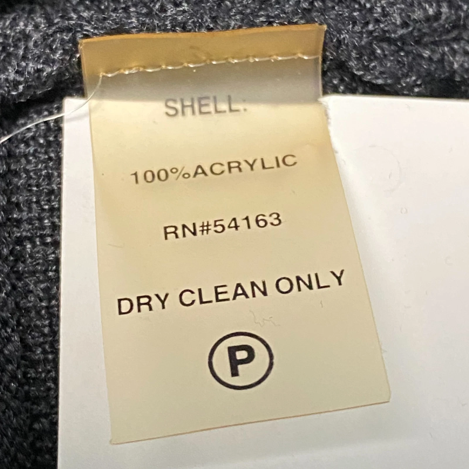 VETEMENTS Calvin Klein Vestito Donna Maglione Linea A Maglia Manica Corta Scollo Scoop Grigio S