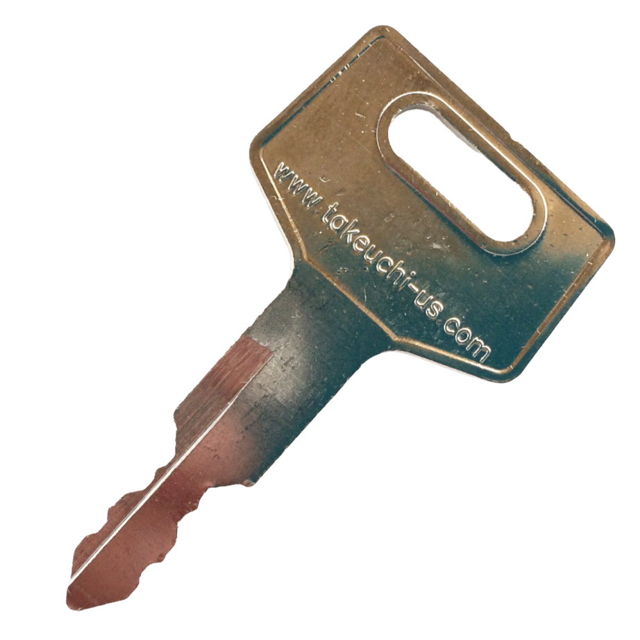 Takeuchi Key Takeuchi Key for Excavator & Track Loader - Factory Original with OEM ...