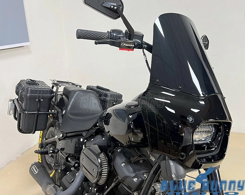 Front Fairing W/ 15" Windshield For Harley Softail Fat Bob FXFB FXFBS 2018-2024 Foto 4 de 4