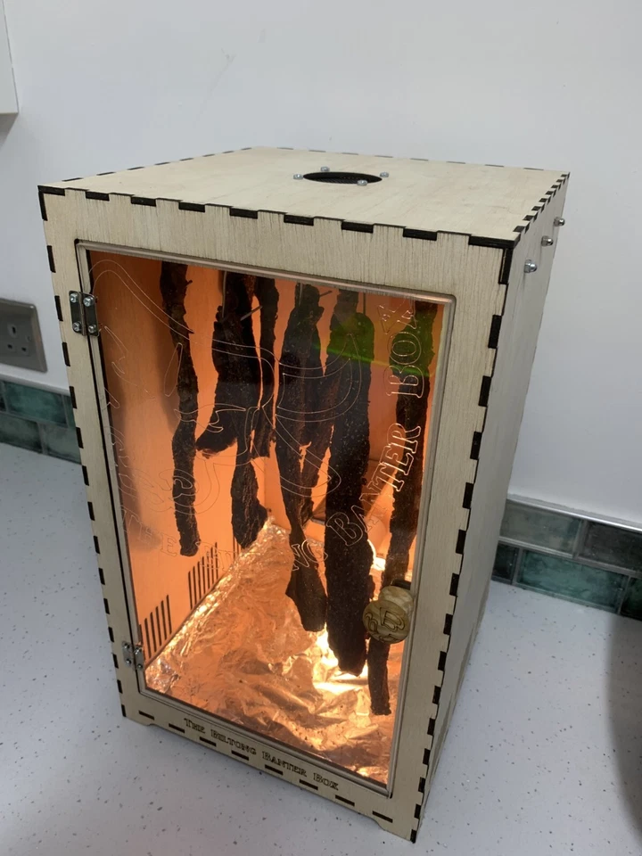 Biltong Box, Ventilator & Lampe Edition, Family Biltong / Droewors Maker, Dörrautomat - Bild 3 von 4