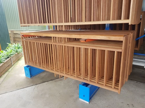 Balustrade & Handrail - Dowel Cricket Stump - 1000h x 2500w - Kwila Hardwood - Picture 5 of 6