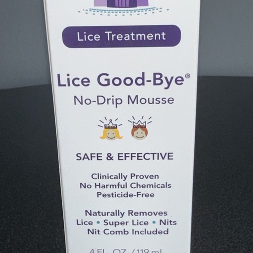 Lot Of 3 Fairy Tales LICE GOODBYE Treatment No-Drip Mousse 4oz Each! Safe! - Picture 4 of 14