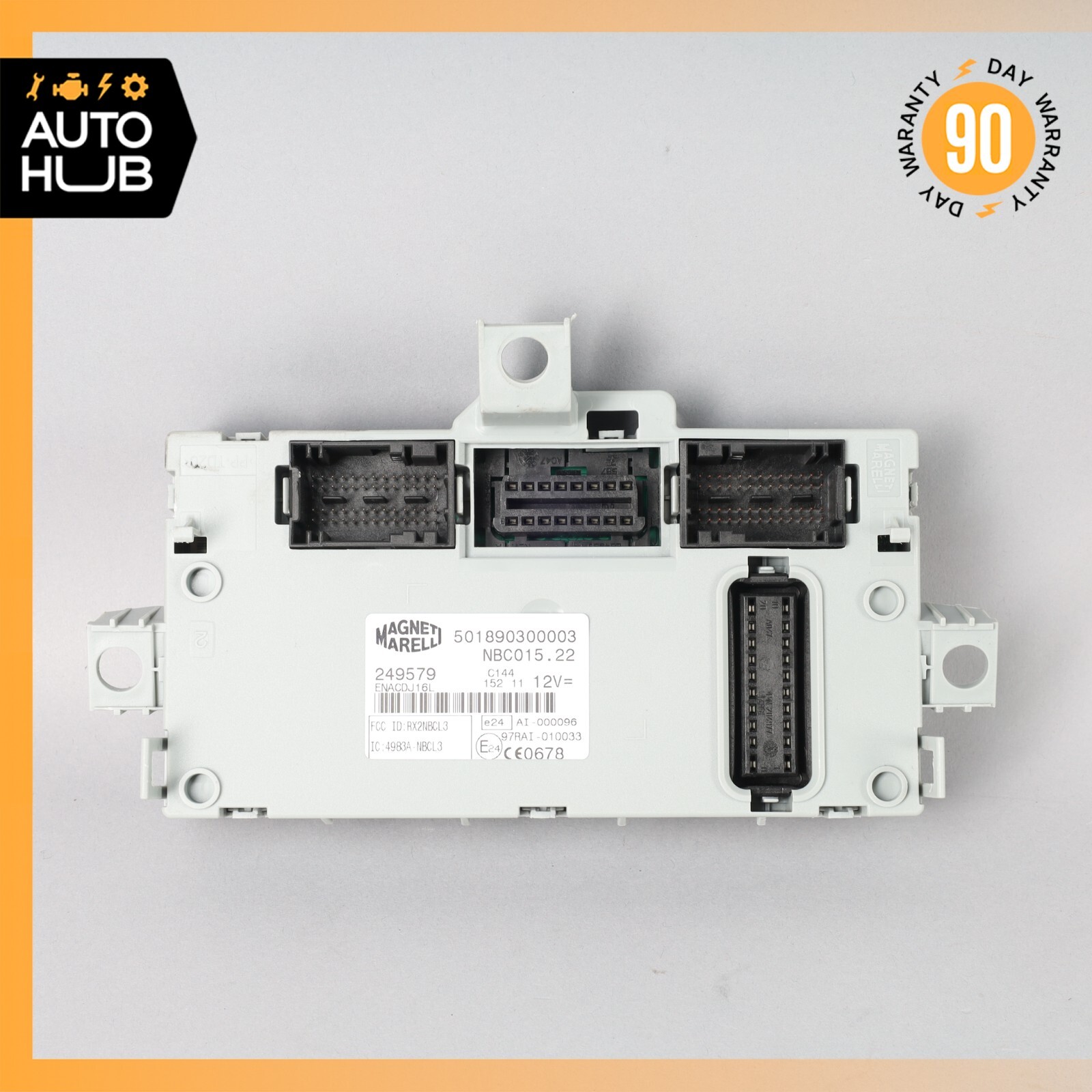 08-11 Maserati GranTurismo S M145 BCM Body Control Module 249579 