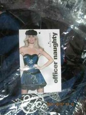 ANN SUMMERS POLICE "OFFICER NAUGHTY" FANCY DRESS COSTUME SIZE 18 NWT