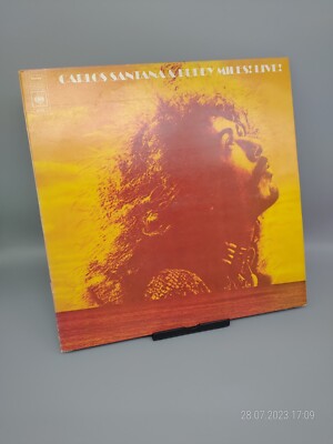 Carlos Santana & Buddy Miles [Vinyl / LP] Live! ~ 1973 CBS repressed in UK ~ VG