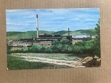 Postcard Josephtown PA St Joseph Lead Zinc Smelter New York Central Railroad