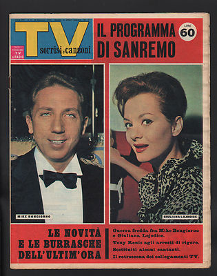 LÄCHELN 4/1964 SANREMO MINA TORINO RITA PAVONE E LITTLE PEGGY MARCH A NEW YORK