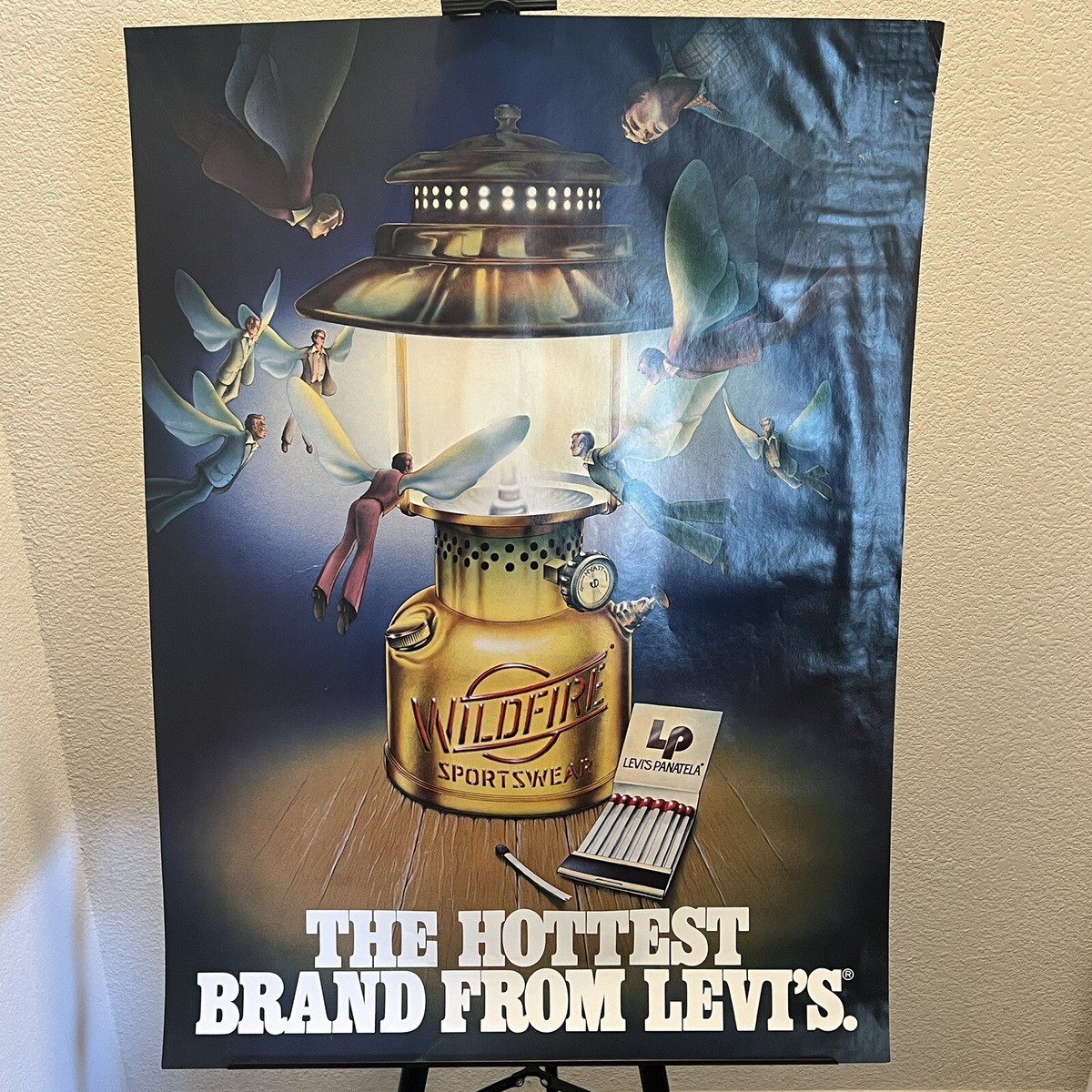 Levi's Panatela Jeans 77 Vintage Large Poster Advertising Levi