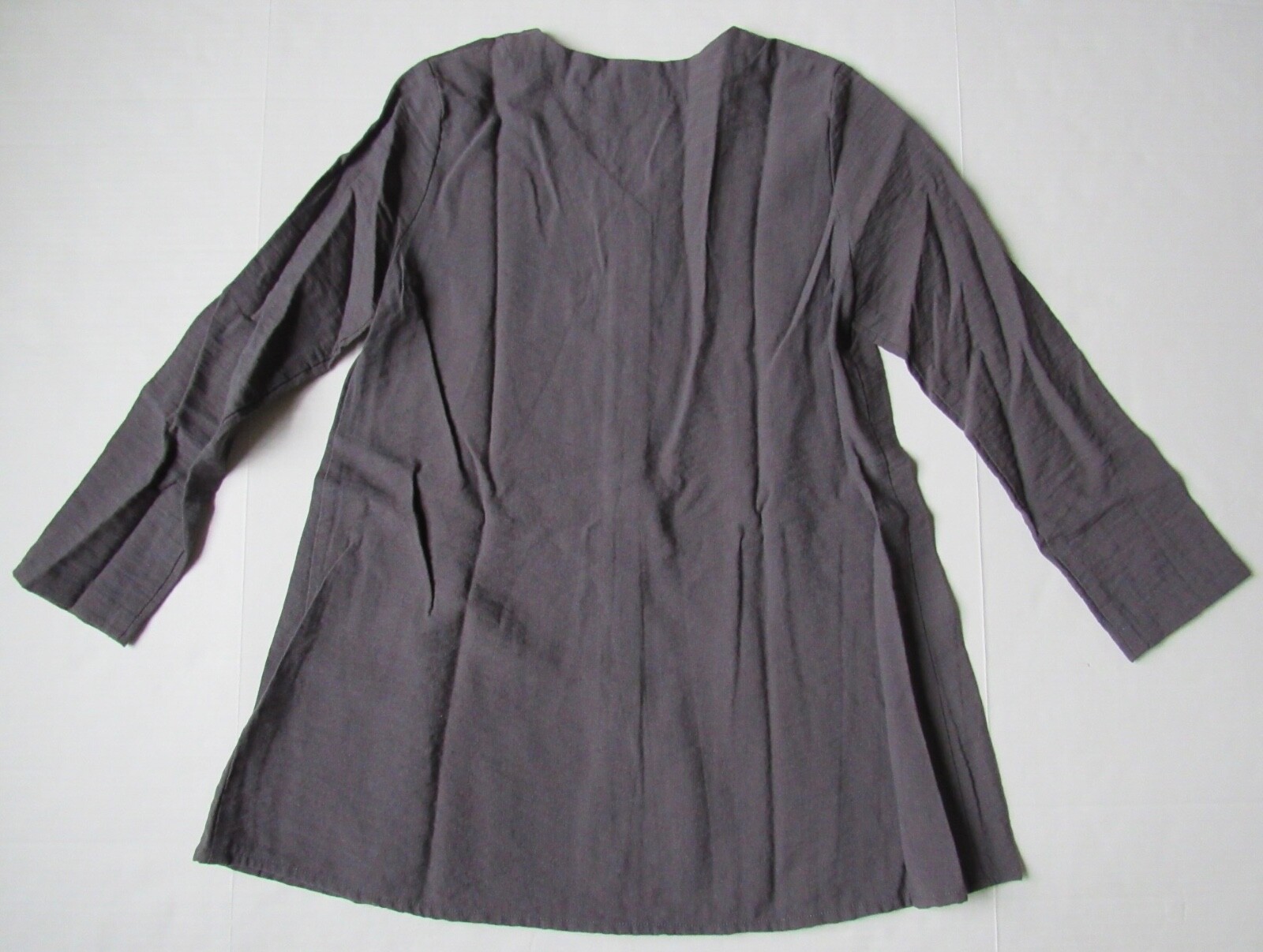 Christopher Calvin Gray Shell Button Button Down … - image 6