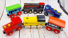 Thomas Brio Compatible Magnetic Wooden Train Lot
