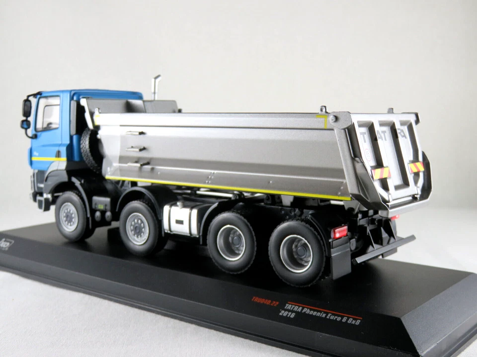 IXO MODELS  1:43 DIE CAST CAMION TATRA PHOENIX EURO 6 8x8 TIPPER 2016  TRU040.22 - Immagine 3 di 4