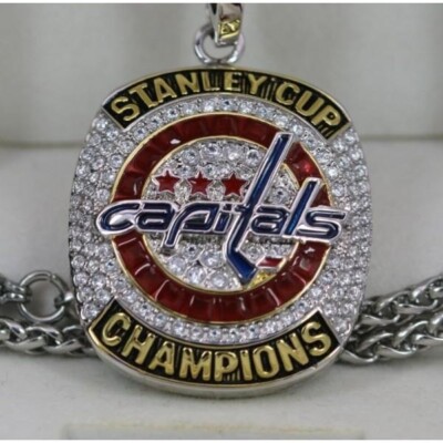 Washington Capitals Stanley Cup Championship Pendant/Necklace (2018)