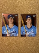 2020 Stadium Club Chrome Dale Murphy #61 Base + Base - Atlanta Braves 