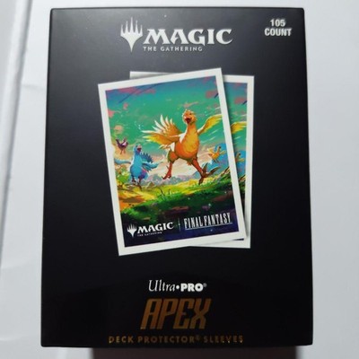 Ultra Pro Apex Final Fantasy Chocobo 105ct Card Sleeves Deck Protector