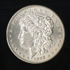 US Coin 1892 CC Carson City Morgan Silver Dollar Lustrous BU NO RESERVE!