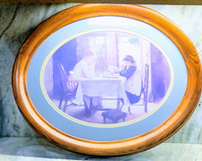 Norman Rockwell Painting-About To Receive. 19x23 Inches