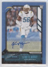 2020 Panini Playbook Rookies Platinum Signatures 23/49 Kenneth Murray Auto 0g27