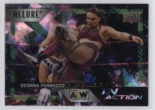 2024 Upper Deck Allure AEW In Action Green Quartz 48/99 Deonna Purrazzo 1ai1