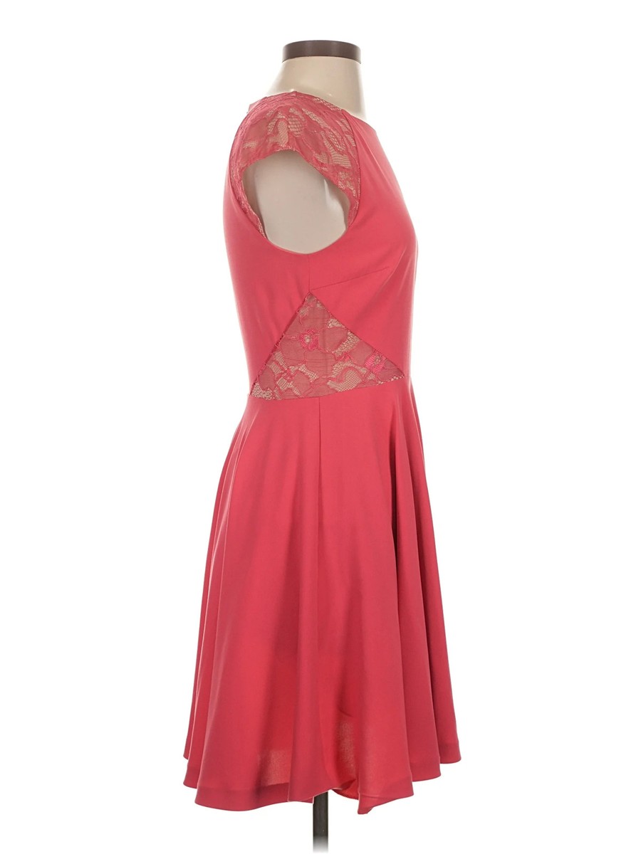 ERIN Erin Fetherston Women Red Cocktail Dress S View 3
