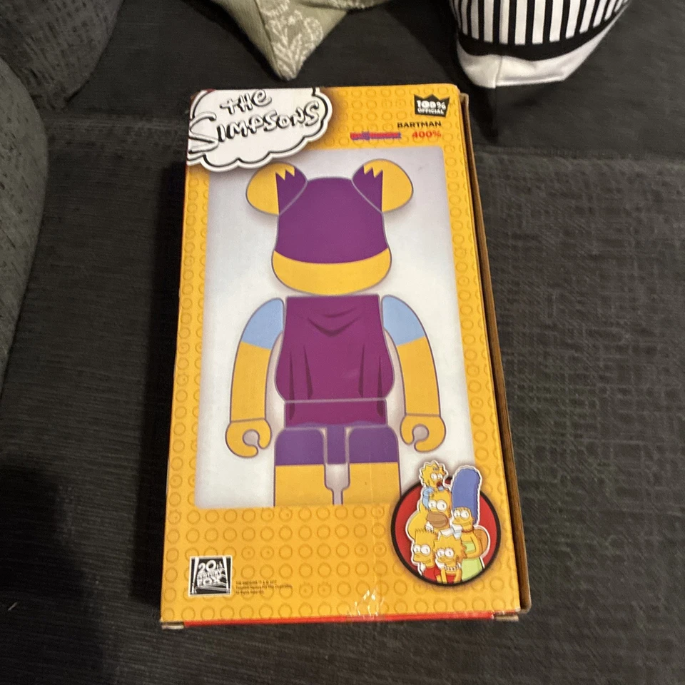 Medicom the Simpsons Bartman 400% Bearbrick With Original Box! - Image 3 of 3
