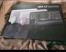 Sablute MA 12 Wireless Keyboard And Mouse Combo Black