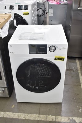 GE GFD14ESSNWW 24'' White Front Load Electric Dryer NOB #114117 BP SALE