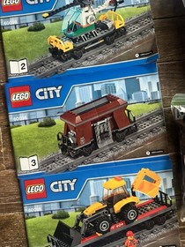 LEGO City Trains 60098 Heavy-Haul Train 984pcs Battery Powered Box Set