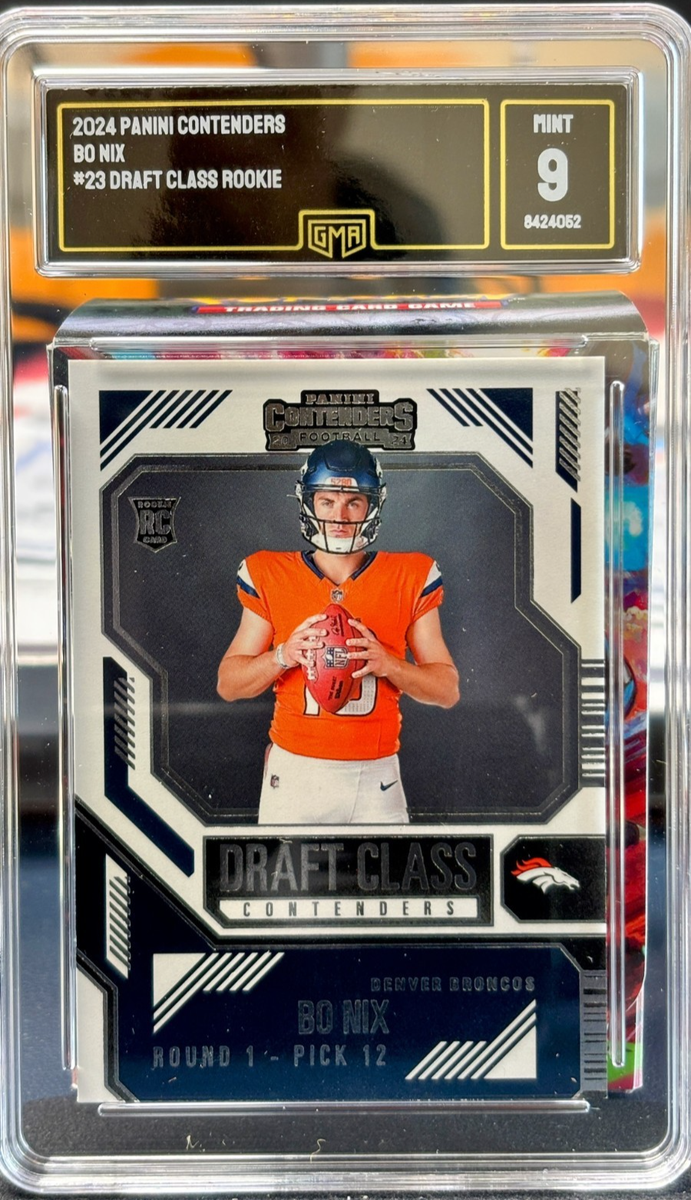 2024 Panini Contenders - Draft Class Contenders Bo Nix #23 (RC
