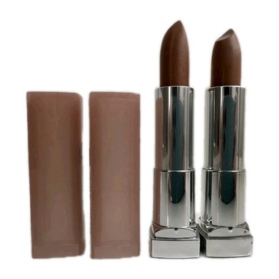 2 x MAYBELLINE ColorSensational LIPSTICK ~ TRUFFLE TEASE #930 ~ RARE~