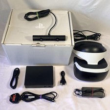 Sony PlayStation 4 V2 Virtual Reality VR Headset Camera Bundle Boxed - PS4 PSVR