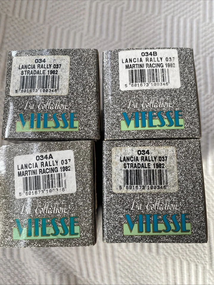 Vitesse 1:43 Lancia 037 Series NEW In Boxes, 034 Red, 034 Yellow, 034A And 034 - image 2 of 4
