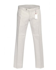 NWT ISAIA Napoli T PANTS solid grey washed cotton trousers luxury Italy 56