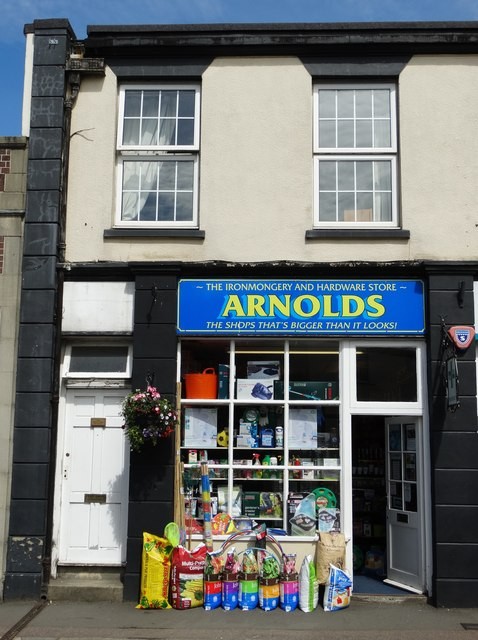 Photo A3 Hardware store in Moretonhampstead  c2015
