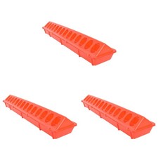 3 Count Poultry Feeder for Chickens Extra Large Bird Feeders Outdoors