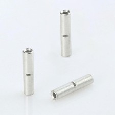 SVAAR 22-16 Gauge Non-Insulated Butt Connectors 100 PCS 22-16 AWG Butt Splice Co