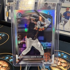 2025 Bowman Chrome Draft Gavin Kilen Refractor BDC-40 Giants