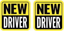 Student Driver Magnet, High-Visibility New Driver Magnet for Car, Durable Automo