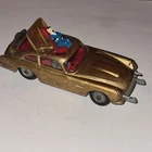 Vintage ORIGINAL Corgi Toys 261 James Bond Aston Martin DB5 Gold With Figures