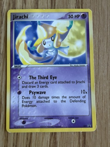 Jirachi Nintendo Black Star Promos 2003 021 Promo Pokemon MP