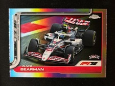 2025 Topps Chrome F1 OLIVER BEARMAN Rookie Refractor #86 RC