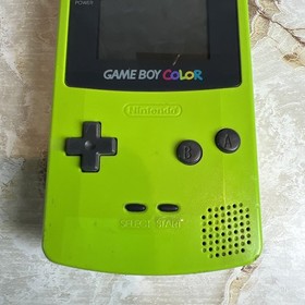 Nintendo Game Boy Color Kiwi Lime Green Handheld Console System Tested & Working
