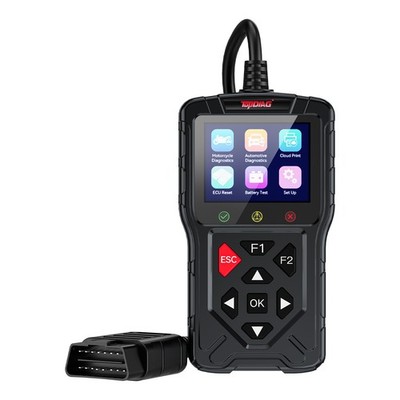 Topdiag M60 Motorcycle Vehicle OBD2 Scanner Fault Code Read Free ECU Reset DTC
