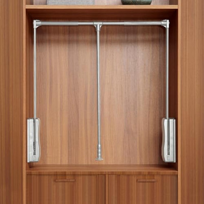 ybaymy ausziehbare Garderobenstange verstellbare Breite 890 mm bis 1210 mm ausziehbar