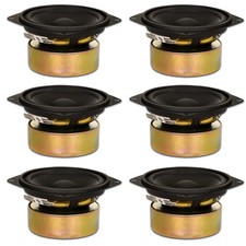 6 Goldwood Sound GW-204/8S Shielded 4" Woofers 70 Watts each 8ohm Speakers