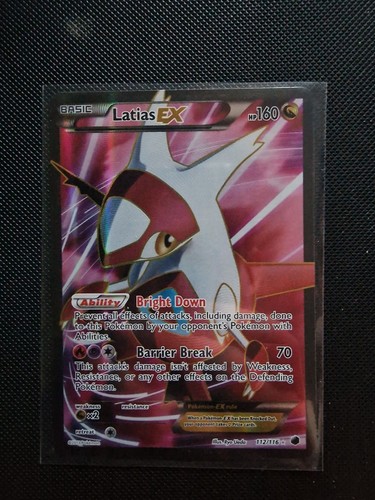 Pokémon TCG Latias EX Full Art Plasma Freeze Card 112/116