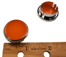 5x Dialight 031-0213-300 28.58mm Yel Flat Lens 031 Series Pilot Light Indicators