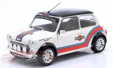 New Mini Cooper Sport Martini Evocation 1998 white 1:18 Solido Diecast Model Car